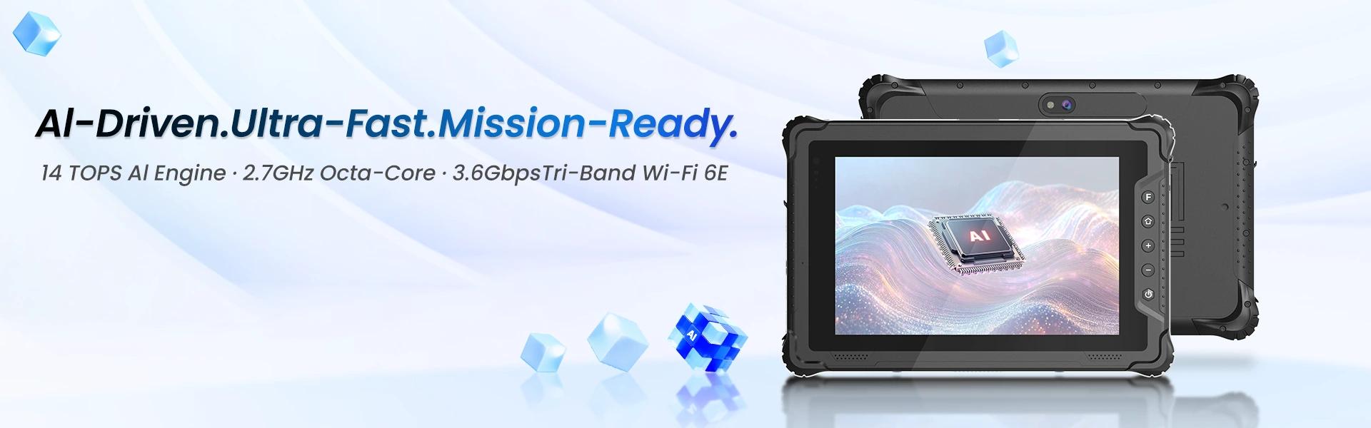 WT08Q9Y 8 inch rugged tablet