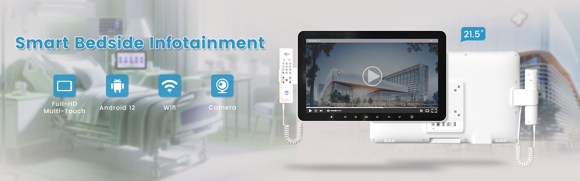 21.5 INCH bedside infotainment terminal