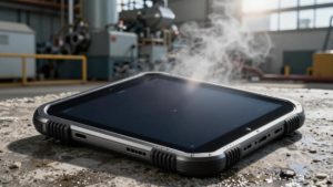 A regular tablet slips from your hand and shatters. That's the reality for workers in tough spots like field service or military ops. Standard devices just can't handle the beating. A rugged tablet steps up. It goes beyond basic toughness. Think seals against dust and water. Shock-proof builds for drops from waist height.