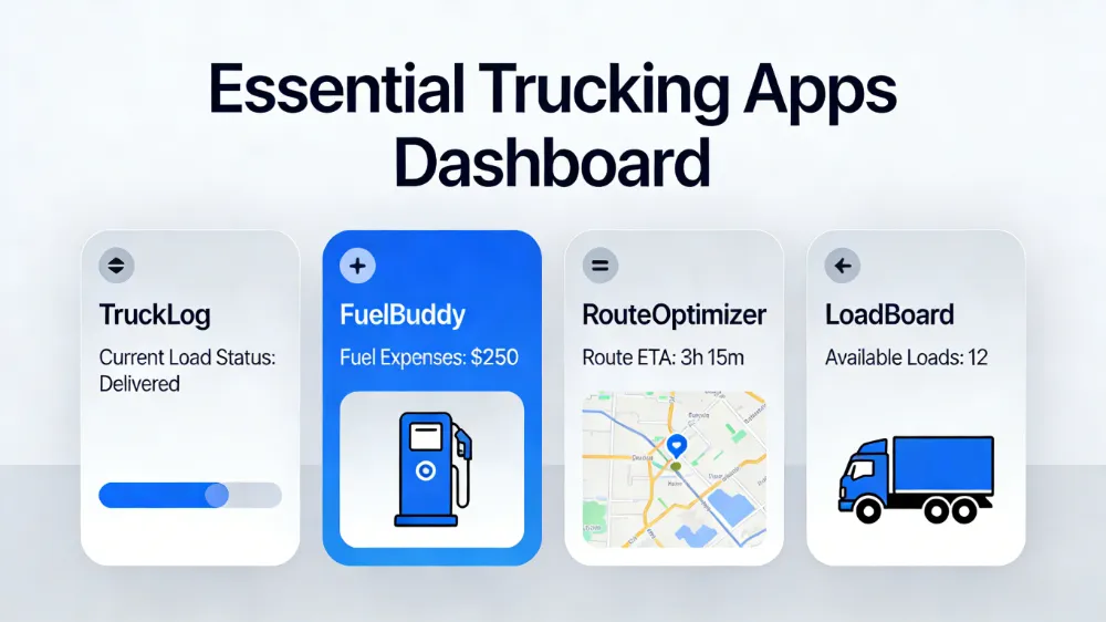 Essential Trucking Apps Dashboard