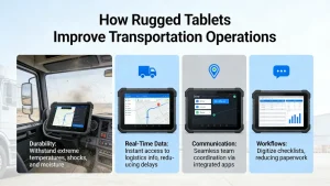 How Rugged Tablets Improve Transportation Operations