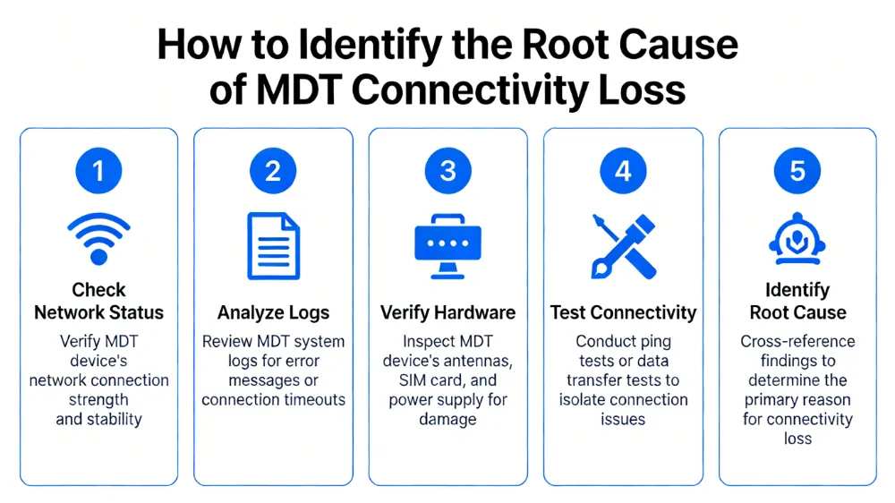 How to Resolve Cellular Network Failures on MDTs