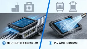 IP67 Water Resistance rugged tablet