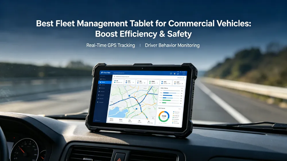 Fleet Management Tablet for Commercial Vehicles