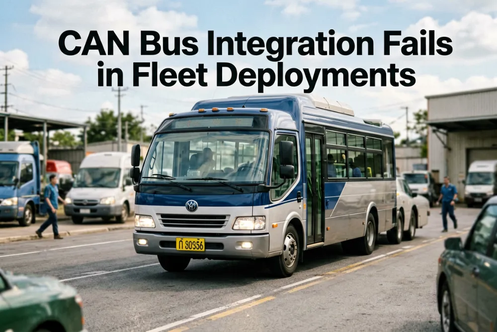 Why CAN Bus Integration Fails in Fleet Deployments