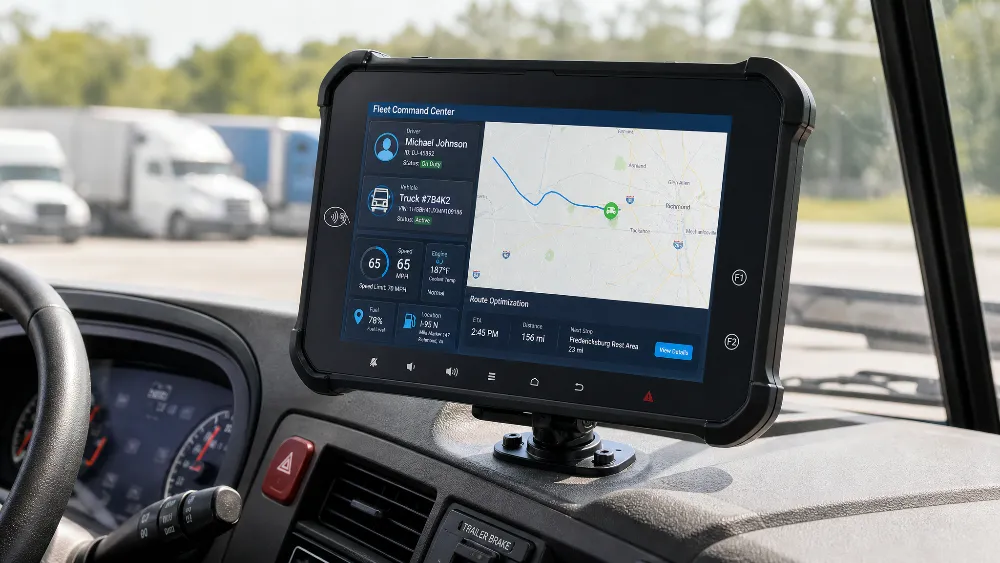 Mars 876 RK3576 6 TOPS AI | IP65 Rugged Tablet for Field Ops