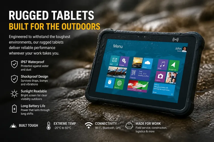 Rugged Tablets for Outdoor Use