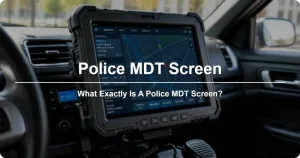 What Exactly Is a Police MDT Screen