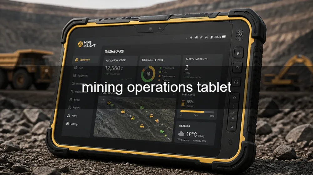 mining operations tablet