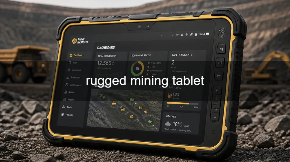 rugged mining tablet