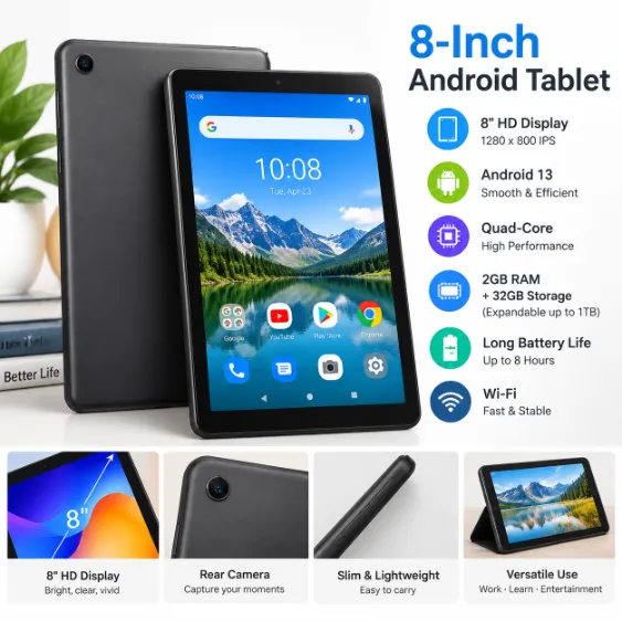 8-Inch Android Tablet