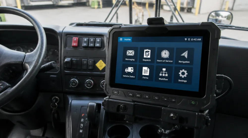 mobile-data-terminal-vehicle-installation